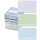 Z-Design Sticker auf Rolle, Motiv Eiskristalle, 38 x 58 mm, 3 Motive, bunt, 50 St&uuml;ck