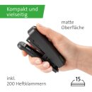 Heftgerät B10 PRO re+new schwarz  15 Blatt