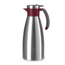 Thermoskanne Soft Grip 1,5L weinrot