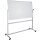 Whiteboard Mobil mit Drehfunktion U-Act!Line® Emaille, Alurahmen, 1200x900mm
