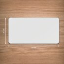 Schreibunterlage Leder 70x36cm grau recycelt