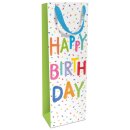 Flaschentragetasche, Geschenktasche Geburtstag bunt , 36...