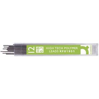 Feinminen Pencil Leads, 0,3 mm, HB