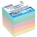 Zettelboxnachfüllung Notizzettel 83x83mm pastell
