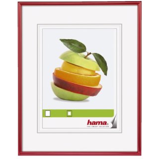 Hama® Kunststoff-Bilderrahmen SEVILLA - 70 x 100 cm, rot