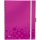 Leitz Kollegblock WOW Be Mobile, A4 PP, liniert, pink metallic