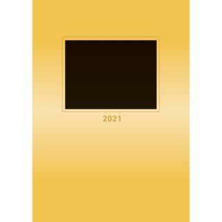 AlphaEdition Bastelkalender - 21 x 29,7 cm, gold