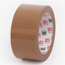 Packband Paketklebeband 50 mm x 66 m, PP, braun