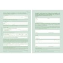 Arbeitsvertrag geringfügig Beschäftigte - SD, 2x2 Blatt + Zusatzblatt, DIN A4