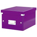 Leitz Archivbox WOW Click & Store - A5, violett