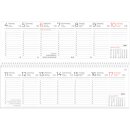 Tischkalender Querkalender Recycling 2027, 29,6 x 9,9 cm,...