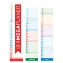 Streifenkalender Megaplaner, 15 x 64 cm