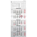 5-Monatskalender Wandkalender  30 x 72 cm, 5M/1S