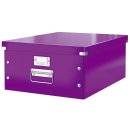 Leitz Archivbox WOW Click &amp; Store - A3, violett