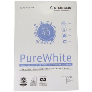 Pure white - A3, 80g, weiß, 500 Blatt