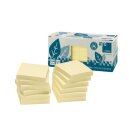 Haftnotizblock gelb 75x75 mm NATURE NOTES Recycling