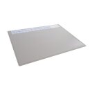 Schreibunterlage PP mit Kalender grau