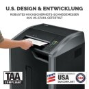 Aktenvernichter 425HS, Partikelschnitt 1 x 5 mm, P7, 10 Blatt, schwarz FELLOWES 100063597