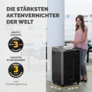 Aktenvernichter 425HS, Partikelschnitt 1 x 5 mm, P7, 10 Blatt, schwarz FELLOWES 100063597