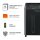 Aktenvernichter 425HS, Partikelschnitt 1 x 5 mm, P7, 10 Blatt, schwarz FELLOWES 100063597