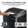 Aktenvernichter 425HS, Partikelschnitt 1 x 5 mm, P7, 10 Blatt, schwarz FELLOWES 100063597