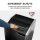Aktenvernichter 425HS, Partikelschnitt 1 x 5 mm, P7, 10 Blatt, schwarz FELLOWES 100063597