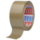 Packband tesapack 4124 - 25 mm x 66 m, braun, PVC