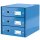 Leitz Schubladenbox WOW Click &amp; Store - 3 Laden, blau