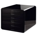 Schubladenbox i-Box - A4/C4, 5 geschlossene Schubladen,...