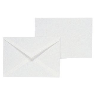 Briefumschläge C6 (162x114 mm), ohne Fenster, gummiert, 72 g/qm, 25 Stück