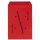 Freistempler-Taschen B4 , 100 g/qm, rot , 250 St&uuml;ck
