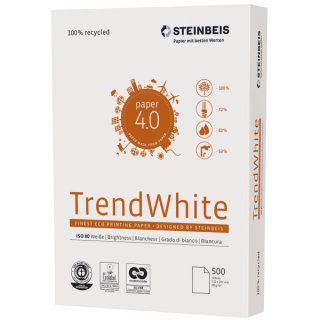 Trend White - A4, 80g, weiß, 500 Blatt