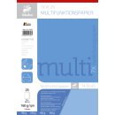 Multifunktionspapier 7X PLUS - A4, 160 g/qm, blau, 25 Blatt
