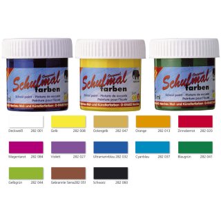 Schulmalfarbe 18 ml schwarz