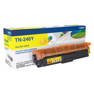 BROTHER TN-246Y TONER YELLOW #TN-246Y ca.2200 S., Kapazität: 2200