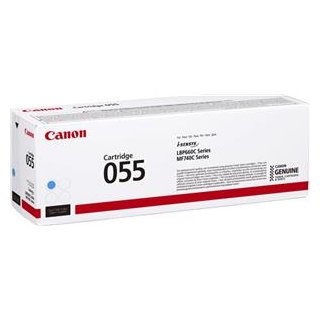 CANON TONER CYAN CRG055 C #3015C002 (2.100S.), Kapazität: 2.100S