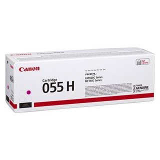 CANON TONER MAGENTA CRG055 HM HIGH CAP. #3018C002 (5.900S.), Kapazität: 5.900S