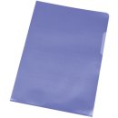 Sichth&uuml;lle - A4, 0,12 mm, genarbt, 10 St&uuml;ck, blau