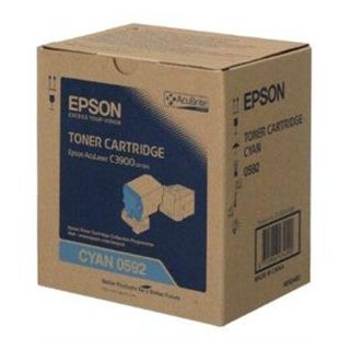 EPSON TONER CYAN C3900N C3900N/DN/DTN/TN S050592, Kapazität: 6000