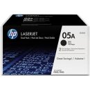 HP DRUCKKASSETTE SCHWARZ 05A LJ P2035/P2055 DOPPELPACK...