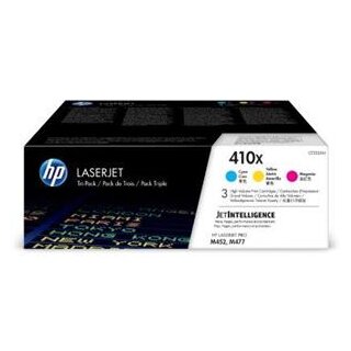 HP DRUCKKASSETTE 410X 3-PACK LJ MFP M477 CMY HC CF411X-413X, Kapazität: 3X 5.0
