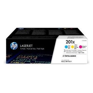 HP DRUCKKASSETTE 201X 3-PACK LJ Pro MFP M277 CMY HC CF401X-403X, Kapazität: 3X 2