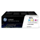 HP DRUCKKASSETTE 201X 3-PACK LJ Pro MFP M277 CMY HC...