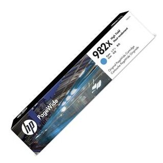 HP PAGEWIDE CARTRIDGE CYAN 982X (16000S.), Kapazität: 16000