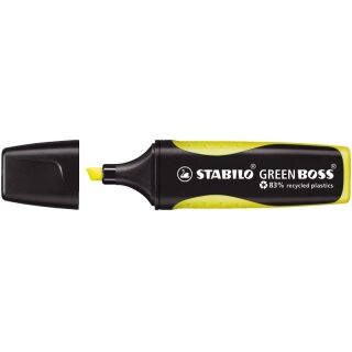 Textmarker GREEN BOSS®, gelb