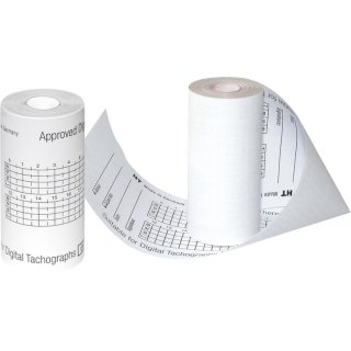 Original HAUG Thermopapierrolle digitale Tachographen-Economy,8mx57mm,3 Rollen