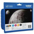 BROTHER LC1000 VALUE PACK CMYB #LC1000VALBPDR SORMATIC...