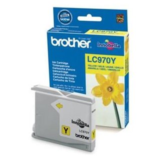 BROTHER DCP-135C TINTE YELLOW #LC-970Y, Kapazität: 300