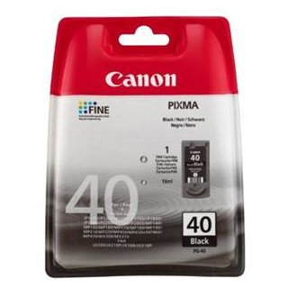 CANON PIXMA MP150/170/450 PG-40 TINTE SCHWARZ (0615B001), Kapazität: 195