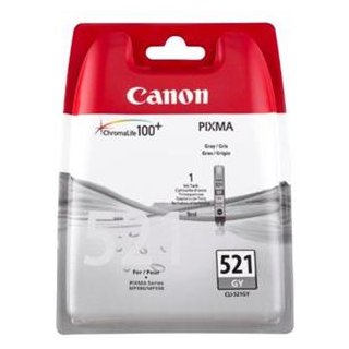 CANON PIXMA IP3600 CLI-521GY TINTE GRAU #2937B001, Kapazität: 9ML